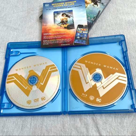 Wonder Woman Blu-Ray + DVD Set Movie Film 2017 Release - Picture 4 of 8